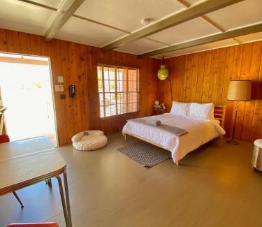 Joshua Tree Hotel | Room 8 - Downtown Joshua Tree Motel - Pet Friendly - Walk to Shops & Visitor Center, Minutes to Park Entrance