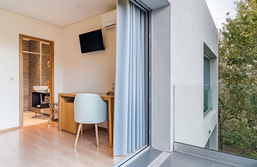 Ventosa Wohnung | Zimmer 'Queen 4 - Oak Nature' mit Gemeinschaftspool, Gemeinschaftsterrasse und Wi-Fi