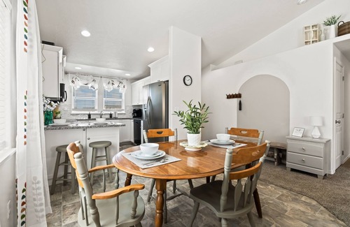 Caldwell Haus | Ruby Tuesday's 60's Vibes, Backyard Hammocks