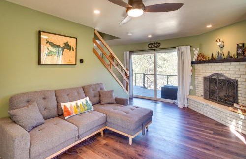 Arrowbear Lake Haus | Running Springs Cabin with Spacious Deck and Hot Tub!