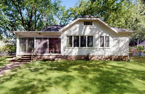 Michiana Haus | Rustic beach cottage with partial lake views, grill, & WiFi - great location