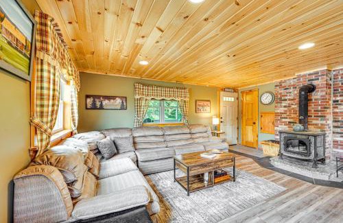 Walden Haus | Rustic Cabin in West Danville with Deck and Fire Pit!
