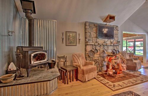 Custer County Haus | Rustic Home with Patio, 1 Mi to Sunset Beach!