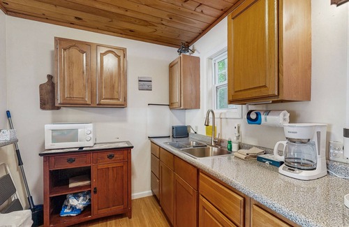 Wayne Kabine | Rustic lakefront cabin w/gas grill, firepit, kayaks, one canoe, A/C - 2 dogs OK