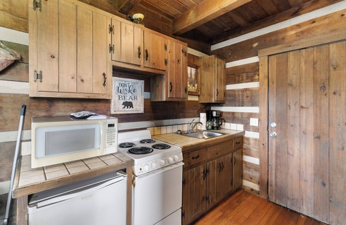 Fancy Gap Kabine | Rustic Mountain Escape w/Fire Pit and Mountain Views-Cabin 1