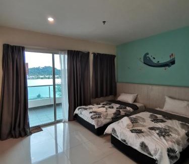 Lumut Wohnung | Rustic one bedroom unit for 4pax by Jomy Management