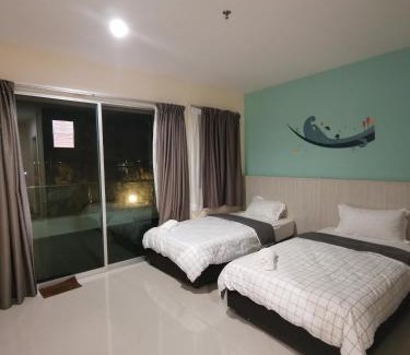 Lumut Wohnung | Rustic one bedroom unit for 4pax by Jomy Management