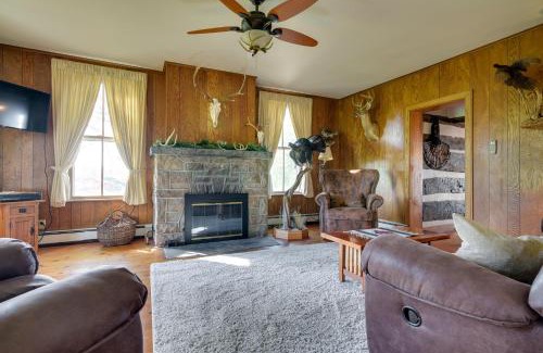 Rossville Haus | Rustic Wellsville Home - 5 Mi to Roundtop Mountain