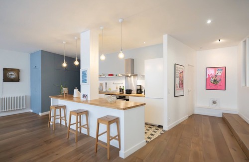 Quartier de la Folie-Mericourt Wohnung | Safe And Stylish Paris Apartment