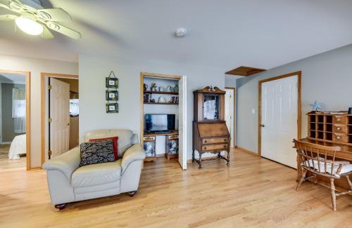 Paddock Lake Haus | Salem Vacation Home with Dock Steps to Paddock Lake