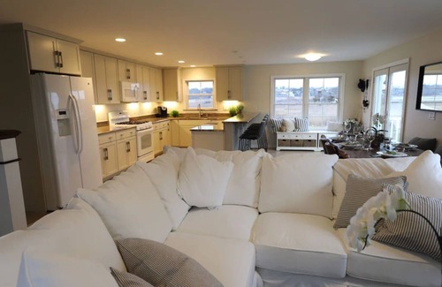Little Compton Haus | Salt Marsh Beach House - Ocean views from large decks & minute walk to beaches..