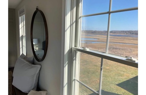 Little Compton Haus | Salt Marsh Beach House - Ocean views from large decks & minute walk to beaches..