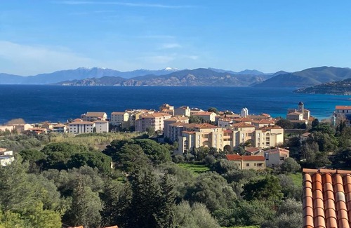 L'Ile-Rousse Wohnung | San Lucianu - Appt vue mer et montagne
