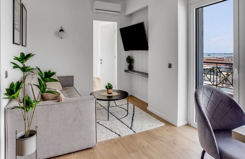 Thessaloniki Wohnung | Sanders Arch - Compact 1-bdr Apt w Balcony