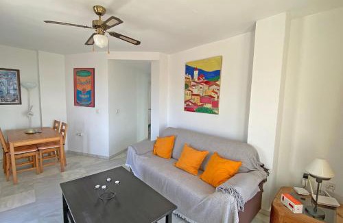 Conil de la Frontera City Center Wohnung | Santa Barbara B Beach front with terrace, sea view in and garage in Conil
