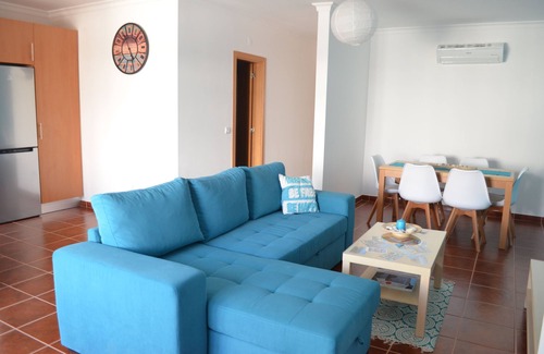 Santa Luzia Wohnung | SANTA LUZIA APARTMENT - Apartment mit 2 Schlafzimmern in einer Wohnanlage mit Pool und in der Nähe des Strandes