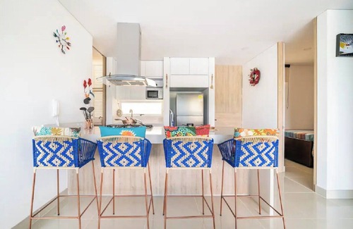 Historic Center Wohnung | Santa Marta Beach Fun Reserva del Mar 3-Bdrm Apartment 17th Floor Beach Heaven