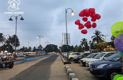 Colva Wohnung | Sapna Homes 4BHK Penthouse, 5min to Beach
