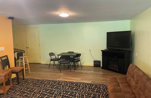 Clarklake Haus | Scenic peaceful rural area and tastefully decorated comfy home. Full kitchen.