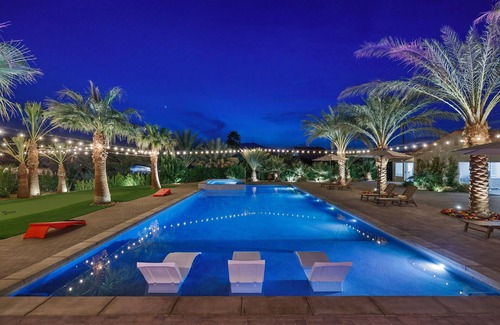 Thousand Palms Haus | SDR Hideaway! Misters, Saltwater Pool/Spa, Putt Putt!