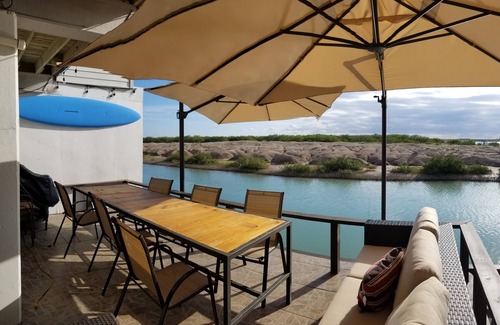 Port Isabel Hütte | Sea Cottage with easy boat access. Near Space X