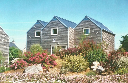 Le Conquet Haus | Haus am Meer in einer Residenz mit Parkett 400 m vom weißen Strand Sablons