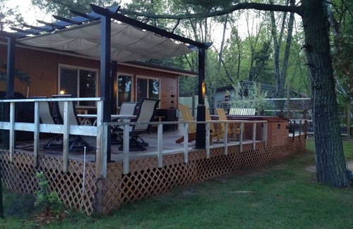 Tower Kabine | BIRCH POINT CABIN ~ Beobachten Sie den Sonnenaufgang auf dem Deck!