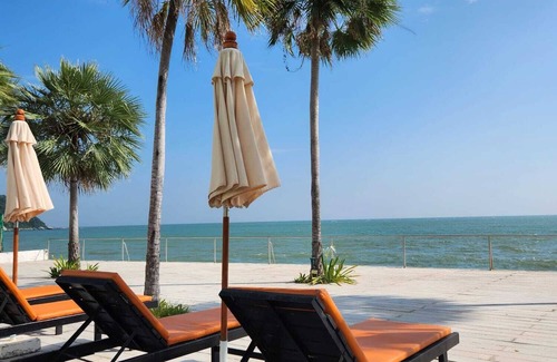 Phetchaburi Eigentumswohnung | Seaview studio with beach access Hua Hin Khao Tao
