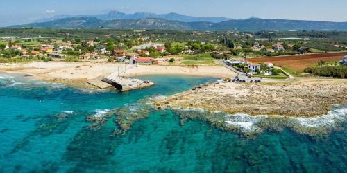 Agrilos Wohnung | Seaview Tranquility - Elegant Escapes by the Shore