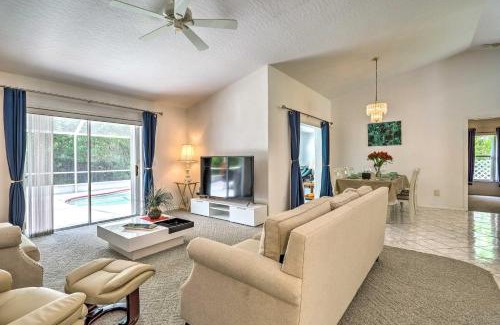 Sebastian Highlands Haus | Sebastian Home with Lanai and BBQ about 7 Mi to Beach