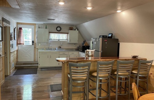 Wellston Haus | Secluded A frame on 5 acres adjoining national forest land near Pine River