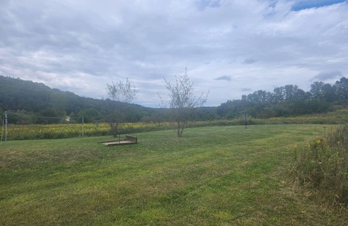 Carbon Hill Kabine | Secluded Cabin near Hocking Hills with Stocked Pond/ Hot Tub on 40 acres