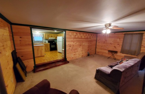 New Sweden Haus | Secluded camp off the snowmobile trail