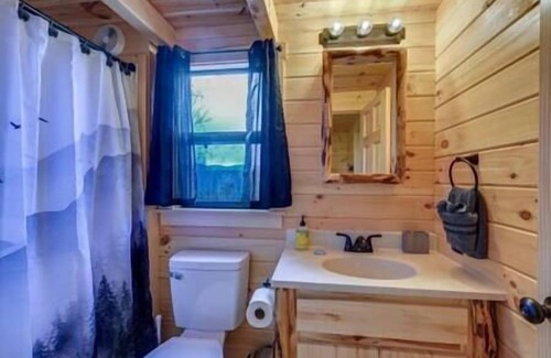 Traphill Haus | Secluded hillside cabin with mountain views!