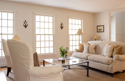 Harbert Haus | Secluded Home w private pool, private assn beach