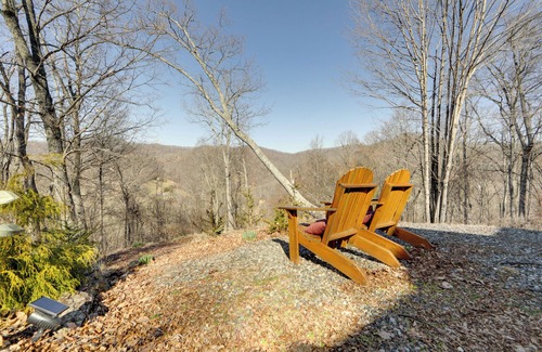 Mars Hill Kabine | Mtn Views & Fire Pit: Couple's Escape in Mars Hill