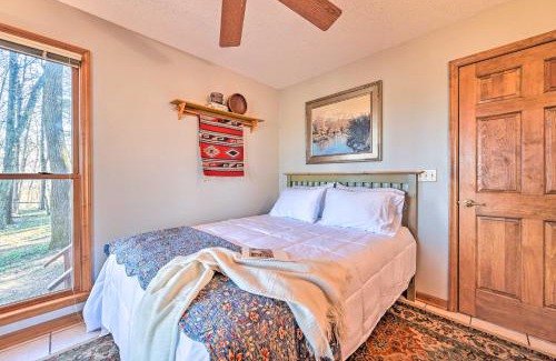 Fayetteville Haus | Serene Cabin with Riverfront Views and Access!