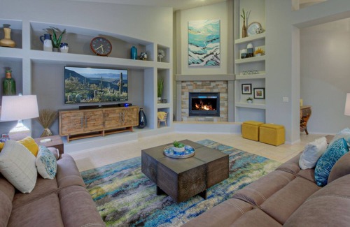 Las Sendas Haus | SERENE & LUXUS; 4 BR, 3 BA; Pool, Spa, Putting Green; Feuerstelle; Golfer-PARADIES