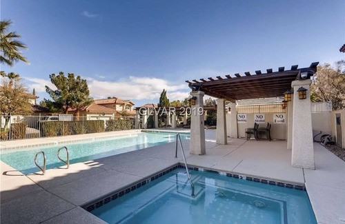Santa Barbara Haus | Serene Summerlin North Home in a Gated Community