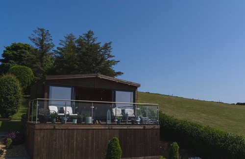 Portaferry Skihütte | Set on an elevated private site with commanding views over Strangford Lough.