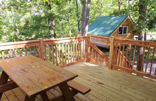Potosi Kabine | Shady Pine Primitive Cabin 2 @Spring Lake Ranch