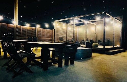 Itoshima Villa | Shikino-an Itoshima 1300 ㎡ Panoramic open-air bath in the great nature! Parking 5+ Sauna Dedicated BBQ Pets allowed