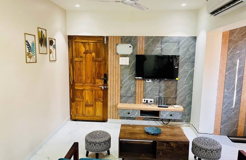 Benaulim Wohnung | Shore & More : Charming 2-bedroom apartment with AC, WiFi in tranquil Benaulim