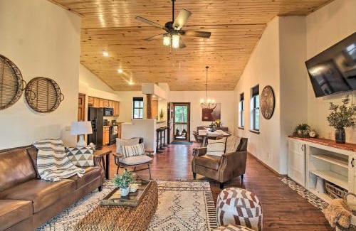 Torreon Haus | Show Low A-to-Z Cabin with Deck and Gas Grill!