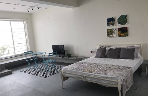 T Nagar Wohnung | Einfaches und funktionales Studio-Apartment im Herzen von Chennai