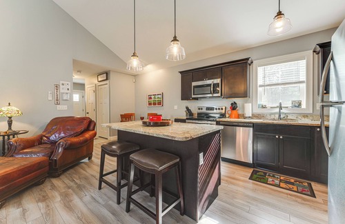 Bridgton Haus | Ski, Hike & Boat: Modern Bridgton Retreat