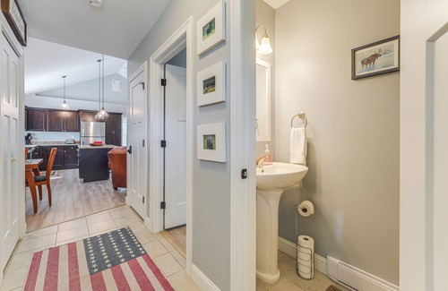 Bridgton Haus | Ski, Hike & Boat: Modern Bridgton Retreat