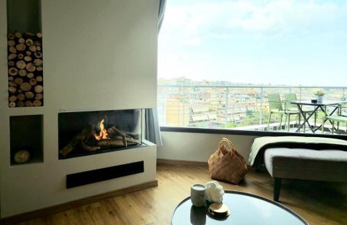 Dafni Wohnung | Sky Apt Unique, Spotless, 2BR, 2BA, Stunning View