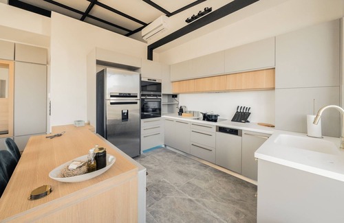 Dafni Wohnung | Sky Apartment - Zwei Schlafzimmer Wohnung, Schläft 6