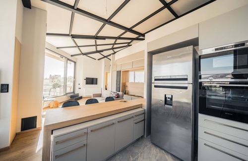 Dafni Wohnung | Sky Apartment - Zwei Schlafzimmer Wohnung, Schläft 6